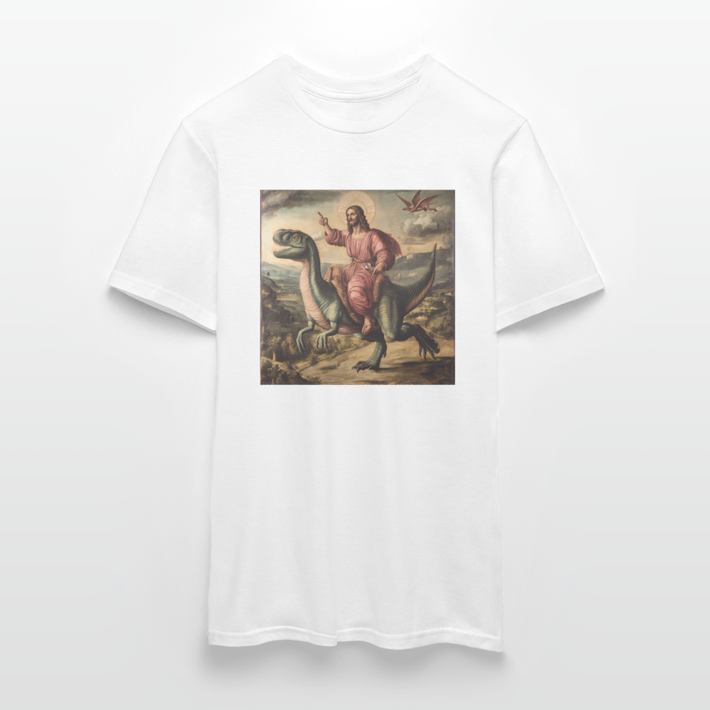 Ritten genom Tiden, T-shirt herr - vit