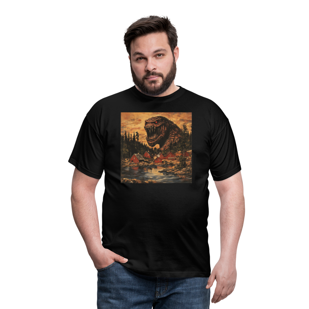 När Draken Vaknade vid Siljan, T-shirt herr - svart