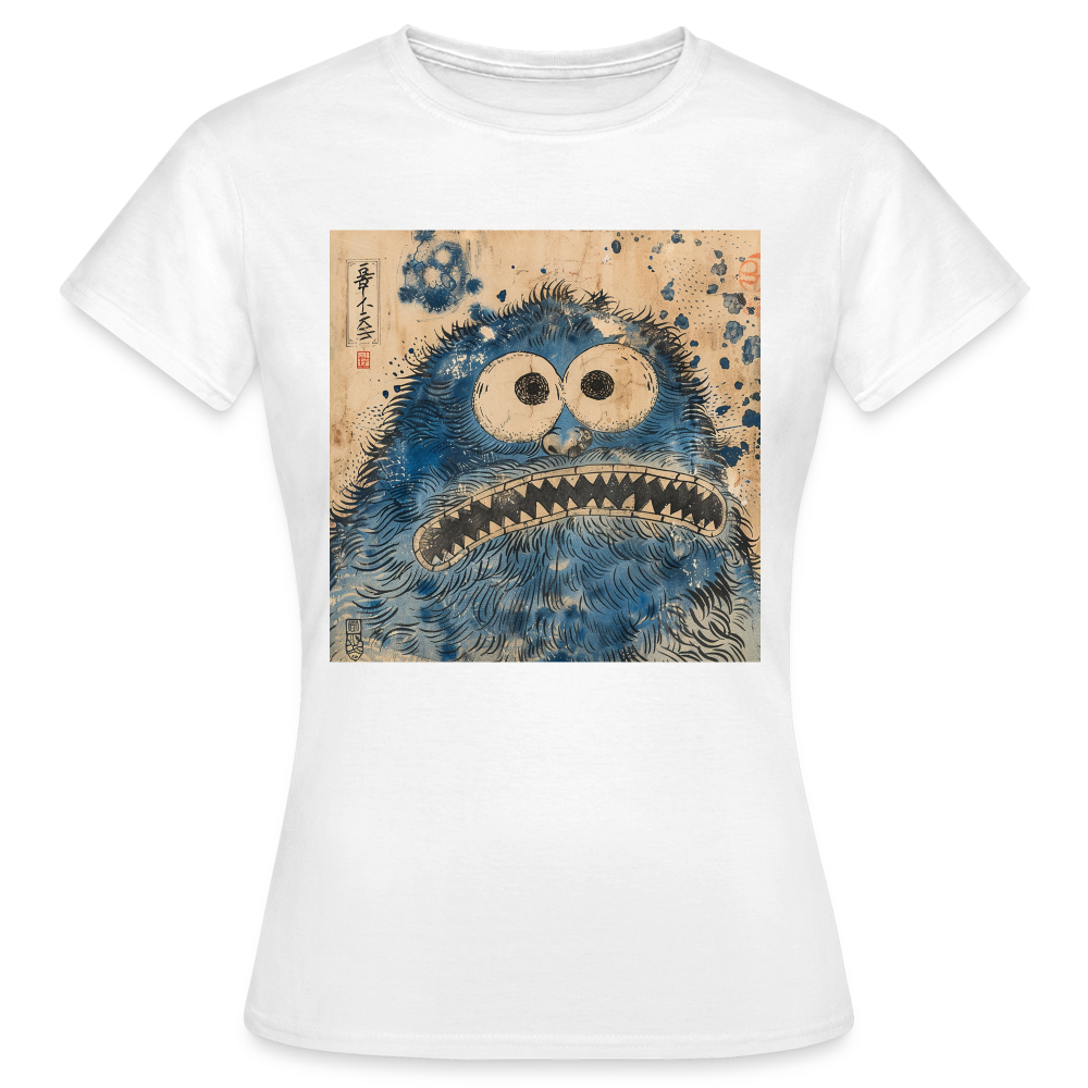 Uramiko ramlar i vattnet, T-shirt dam - vit