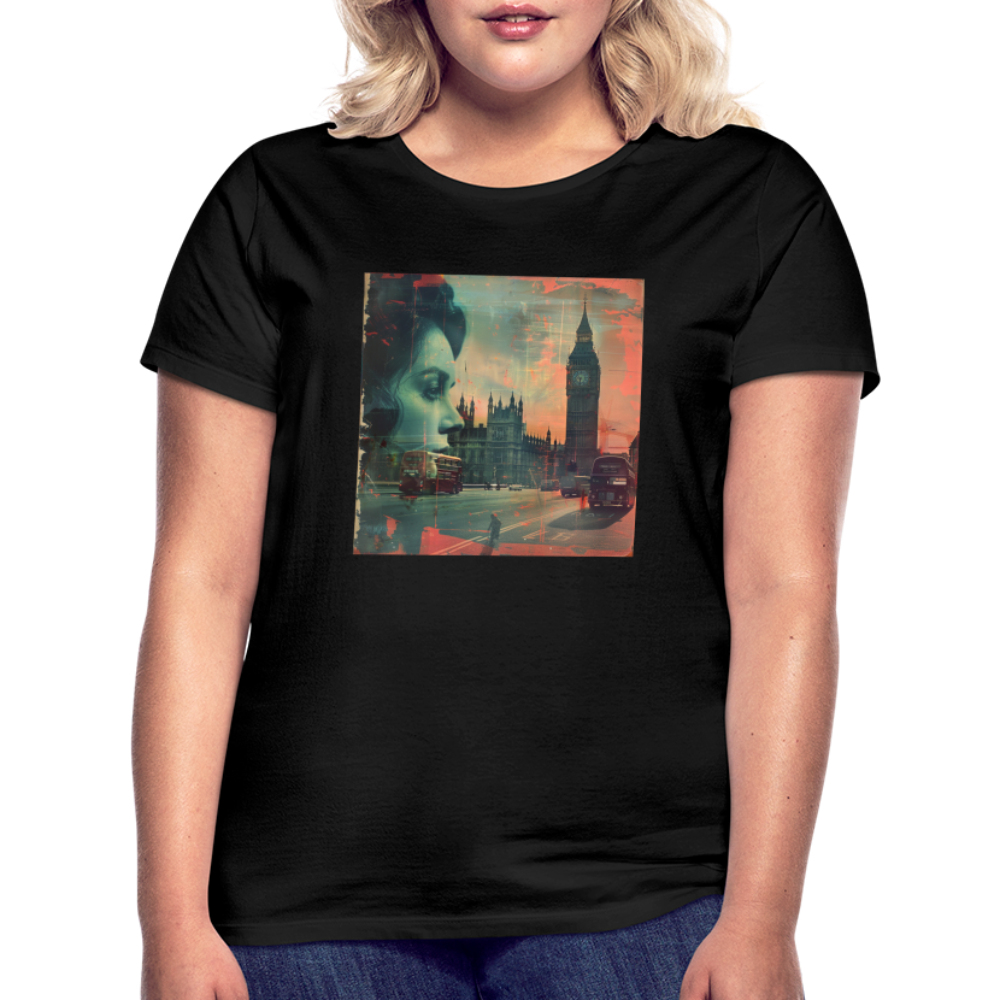 The Beat of London, T-shirt dam - svart
