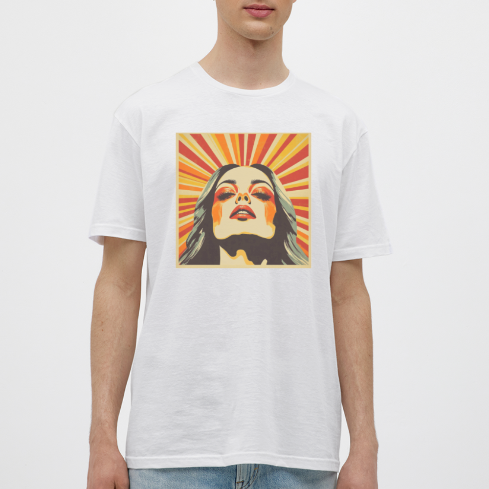 Dagens Första Strålar, T-shirt herr - vit