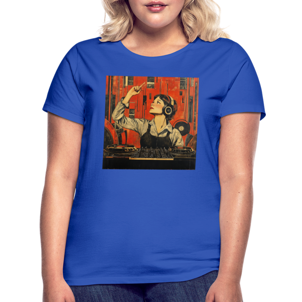 Revolutionens Rytm, T-shirt dam - royalblå