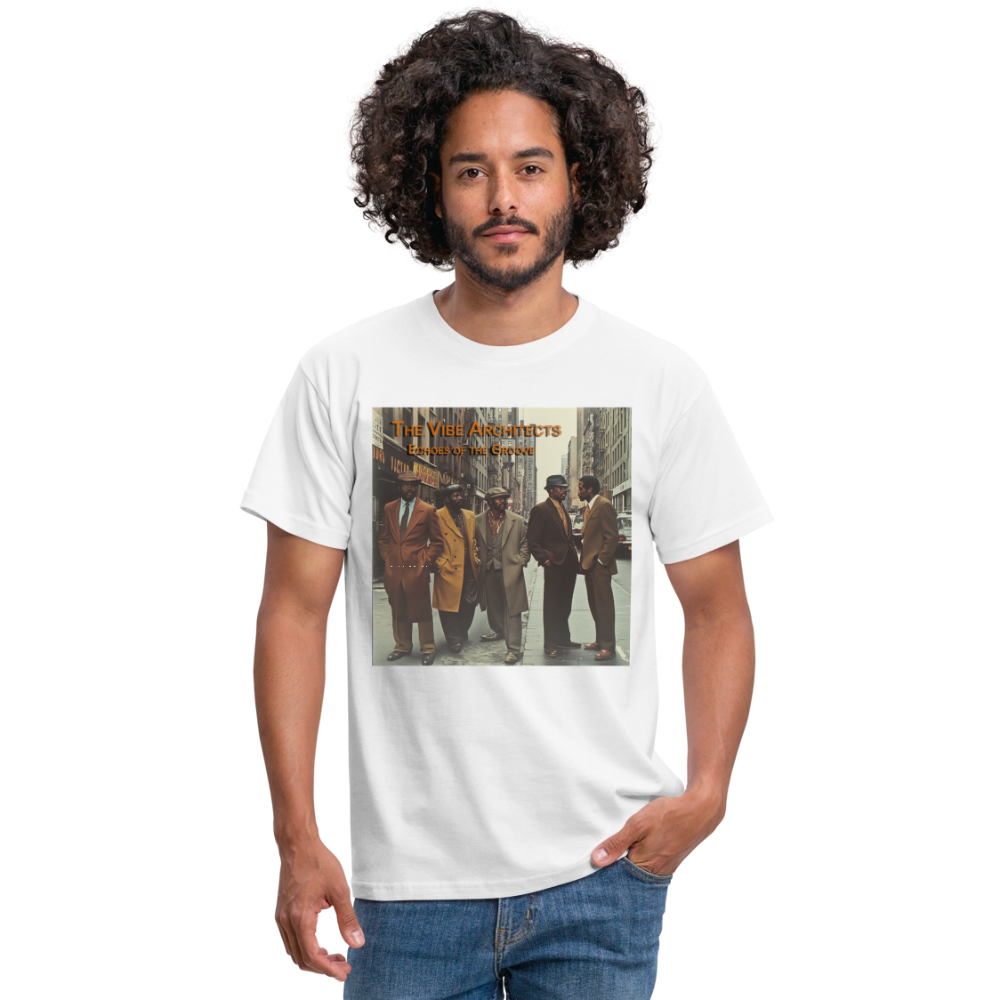 The Vibe Architects, T-shirt herr - vit