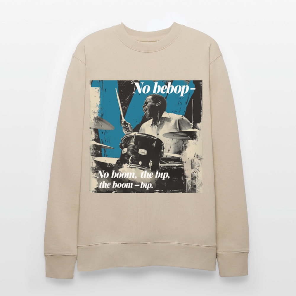 Push It Bebop, Ekologisk sweatshirt CHANGER unisex från Stanley/Stella - beige
