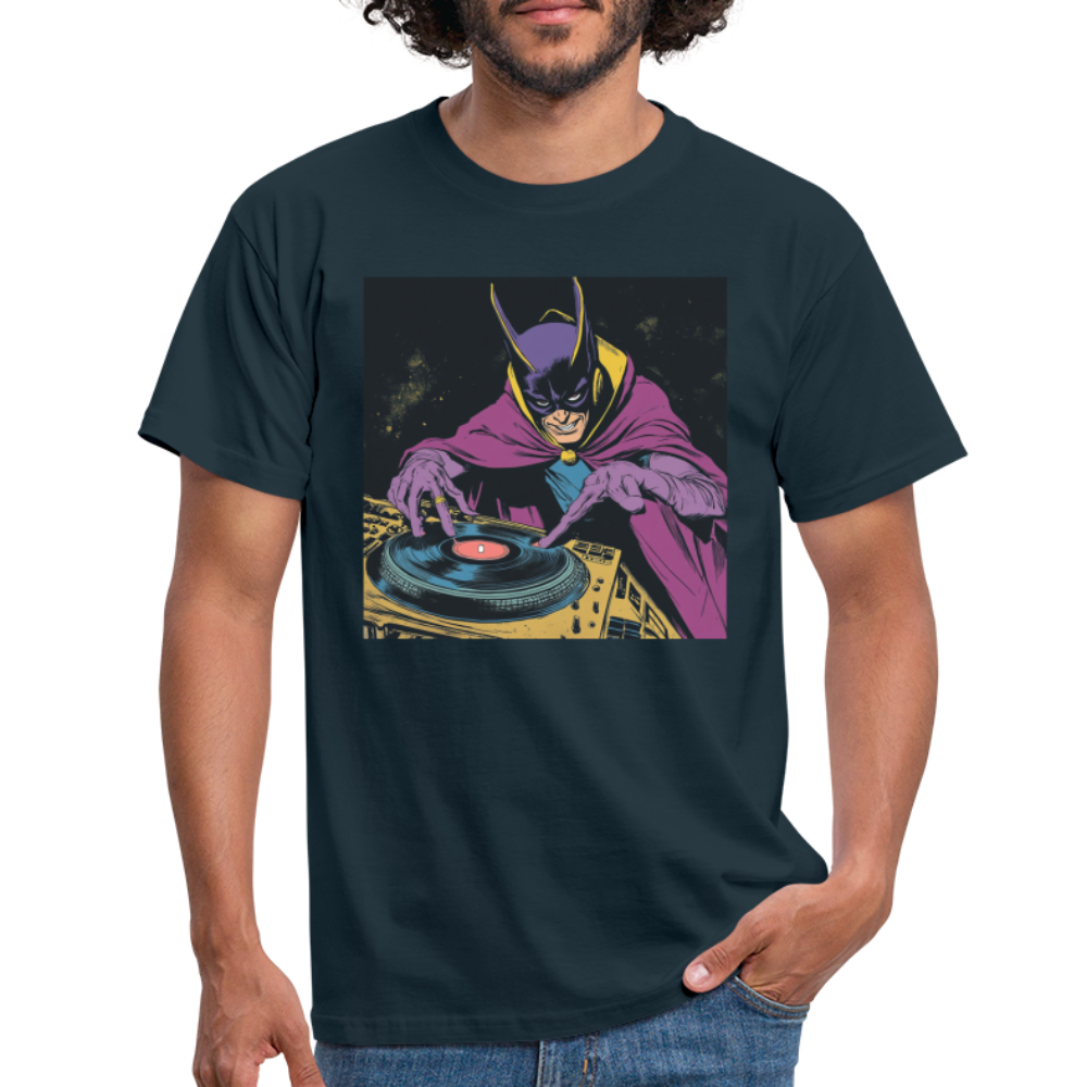 Purple Pulse, T-shirt herr - marinblå