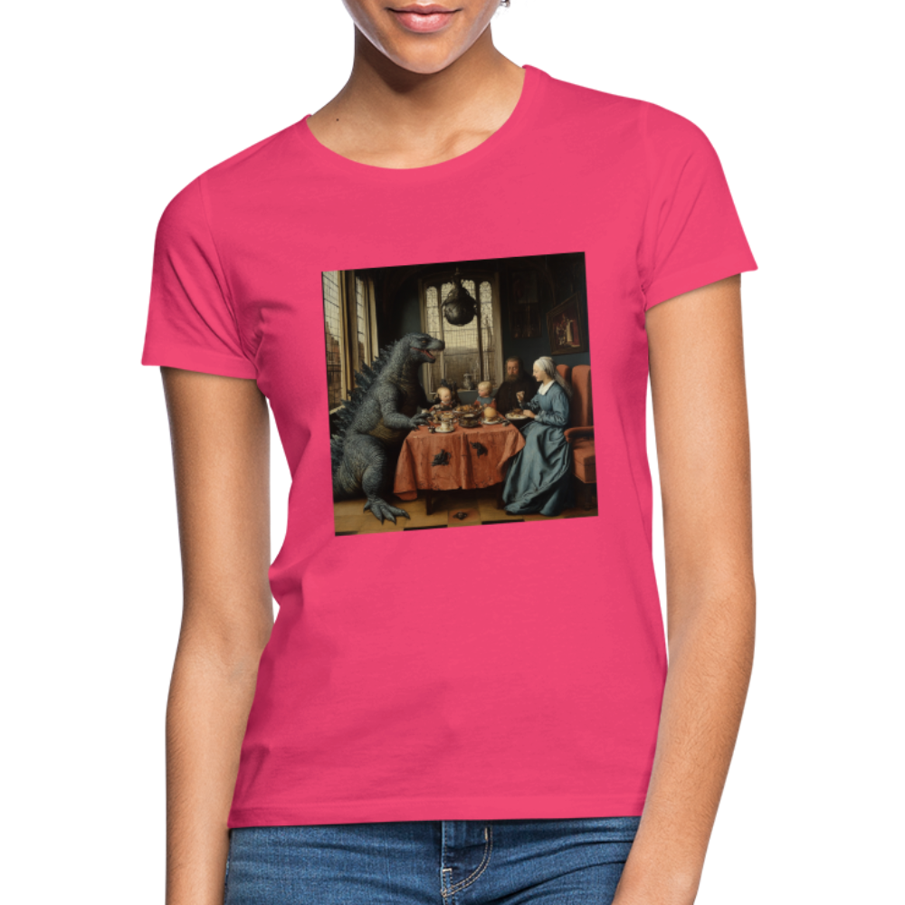 Familjens Fest med Gäst, T-shirt dam - azalea
