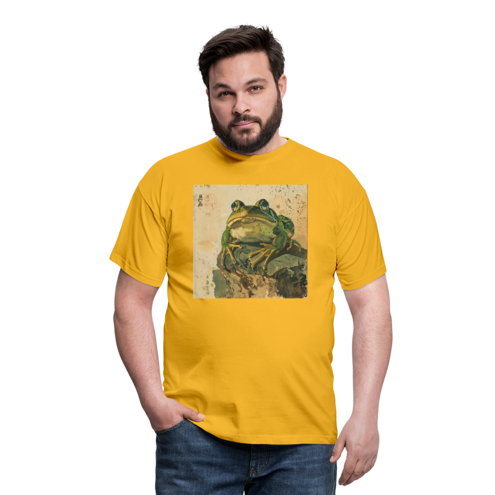 Grodan i Skymningen, T-shirt herr - gul