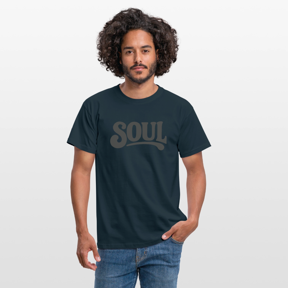 All About Soul, T-shirt unisex - marinblå