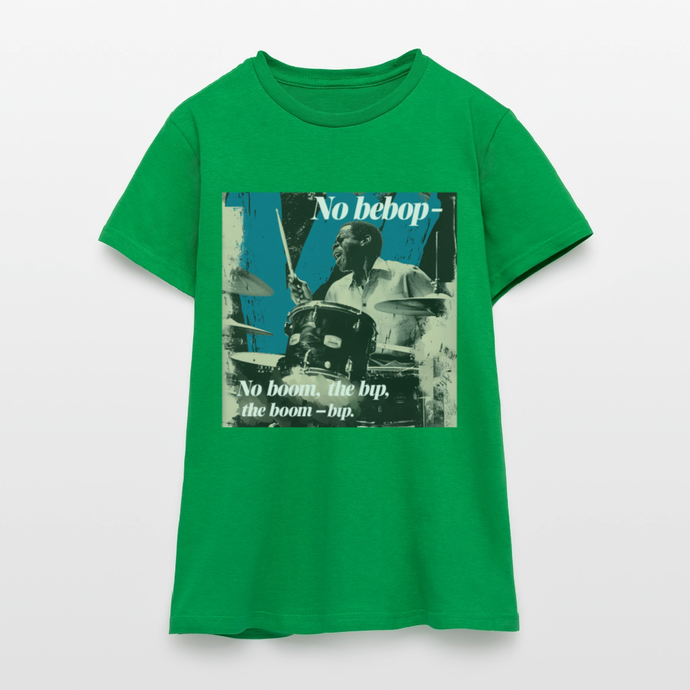Push It Bebop, T-shirt dam - kellygrön