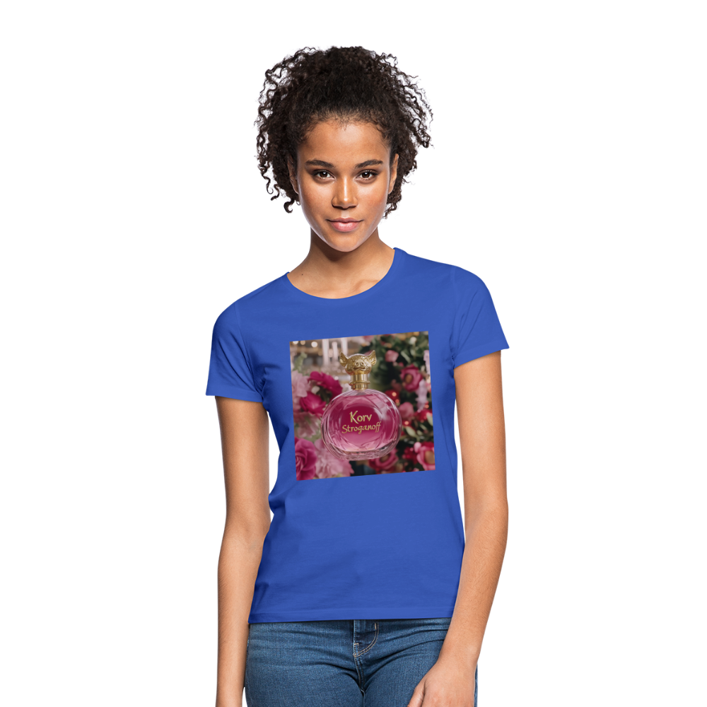 Eau de Toilette, T-shirt dam - royalblå