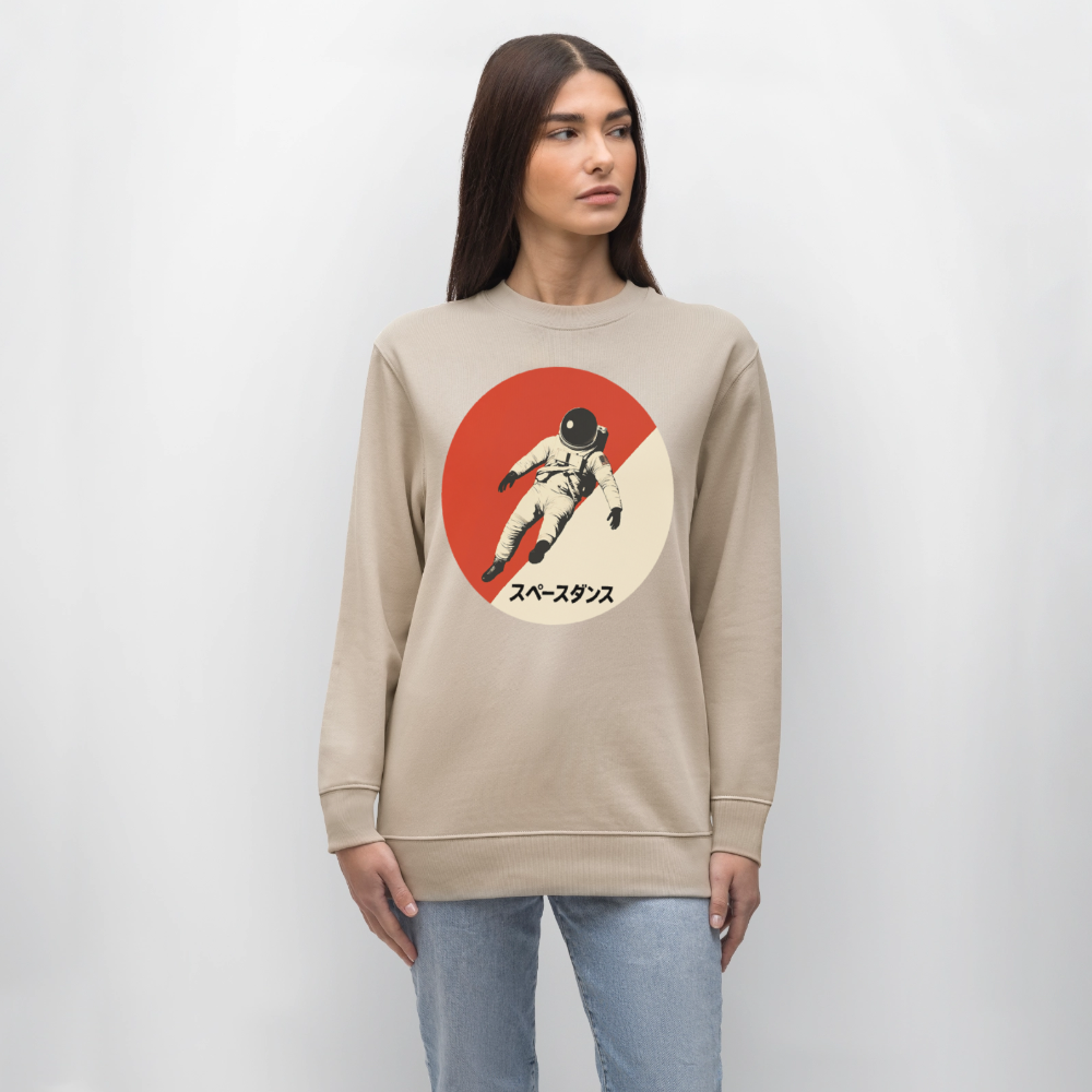 Space Dance, Ekologisk sweatshirt CHANGER unisex från Stanley/Stella - beige