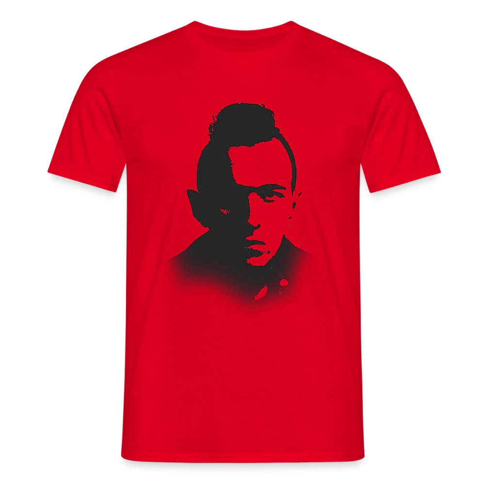 Stencil of Rebellion, T-shirt unisex - röd