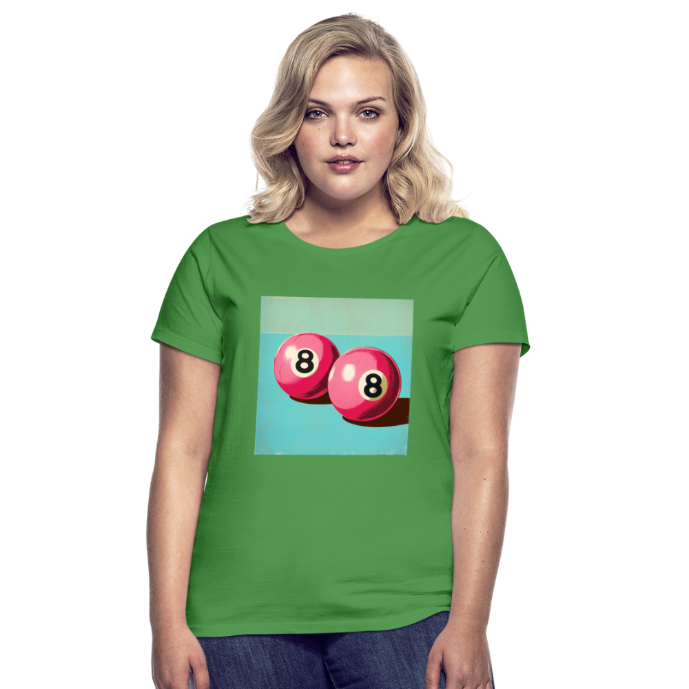 Rosa Rivaler, T-shirt dam - kellygrön