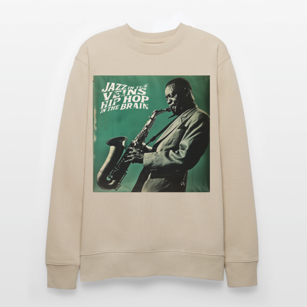Groove in the Mind, Ekologisk sweatshirt CHANGER unisex från Stanley/Stella - beige