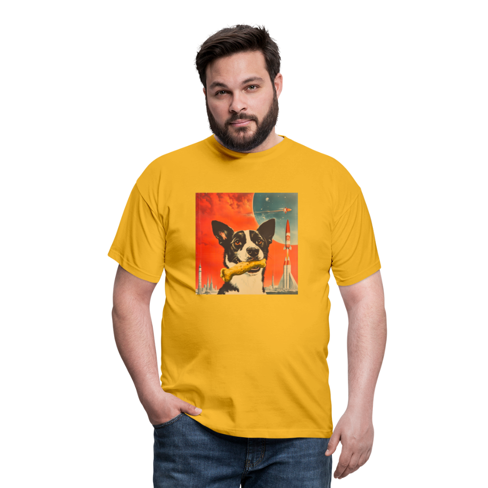 Stjärnorna Nära, T-shirt herr - gul