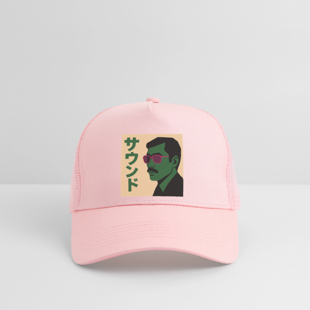 Nippon Sound, Trucker Cap - ljusrosa