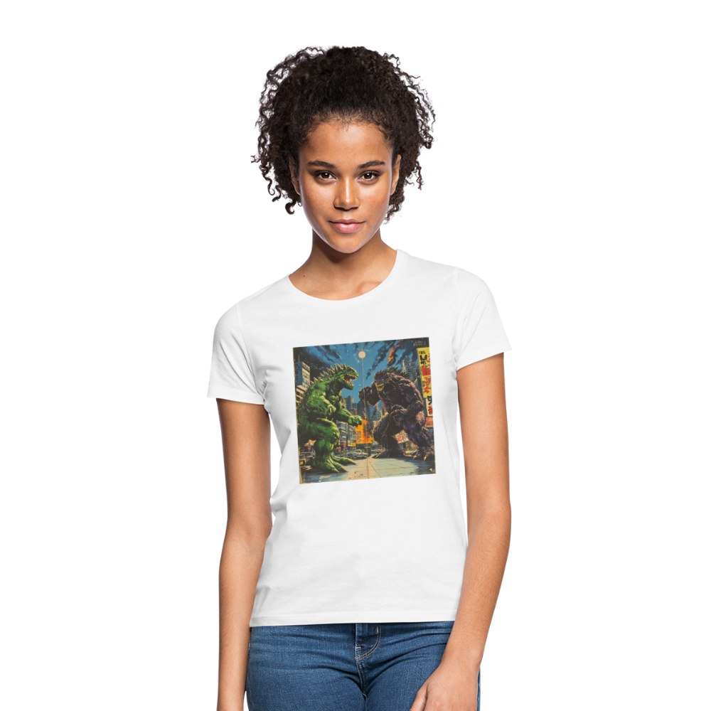 Kampen vid Solnedgången, T-shirt dam - vit