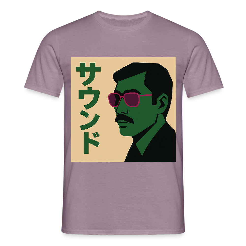 Nippon Sound, T-shirt unisex - lilagrå