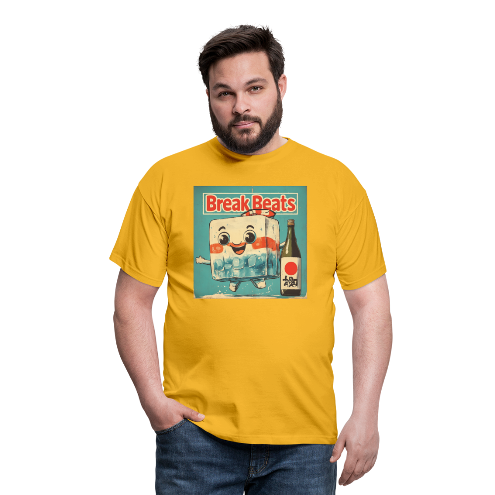 Nippon Break Beats, T-shirt herr - gul