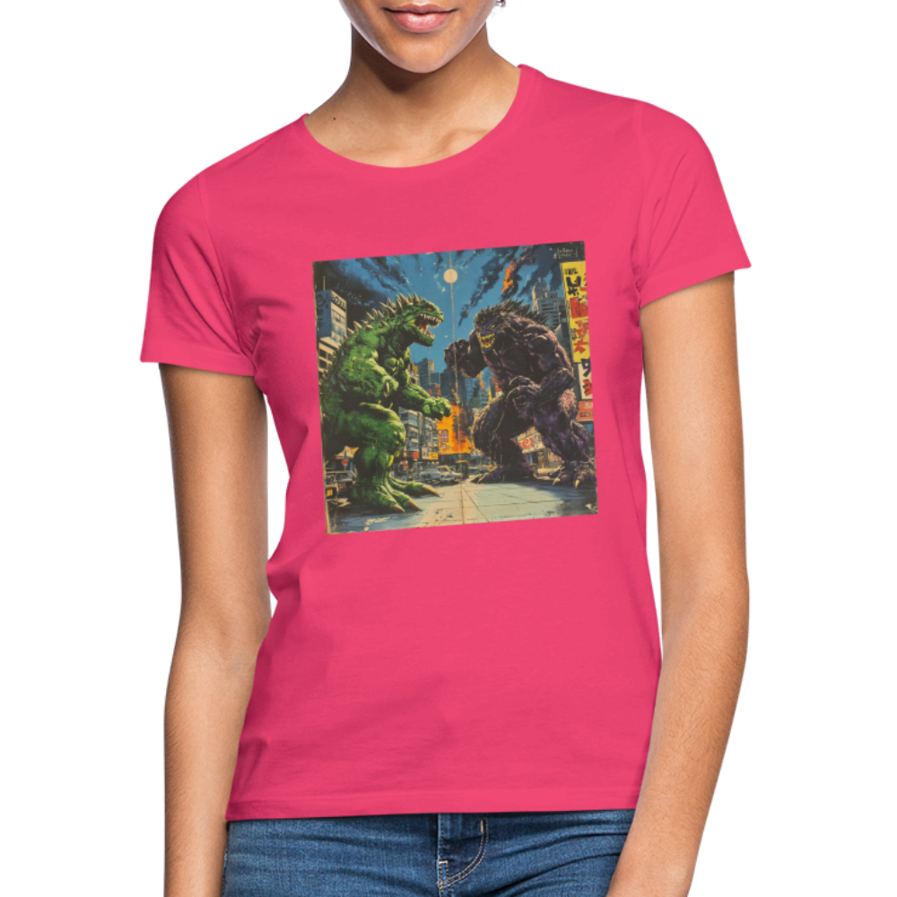 Kampen vid Solnedgången, T-shirt dam - azalea