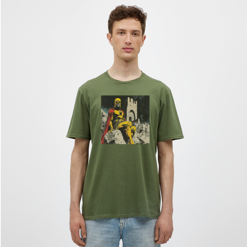 Orkalon, T-shirt herr - Militärgrön