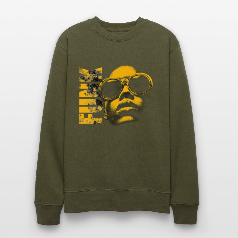 Funk Eternal, Ekologisk sweatshirt CHANGER unisex från Stanley/Stella - kaki