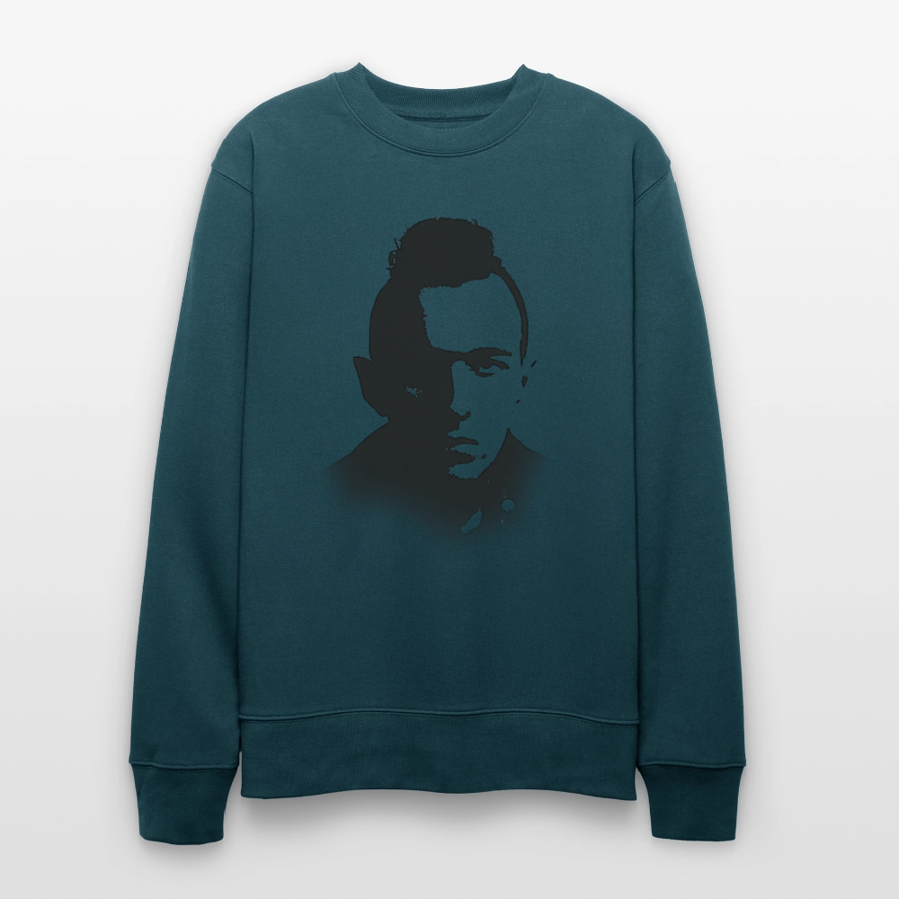 Stencil of Rebellion, Ekologisk sweatshirt CHANGER unisex från Stanley/Stella - mörk petrol