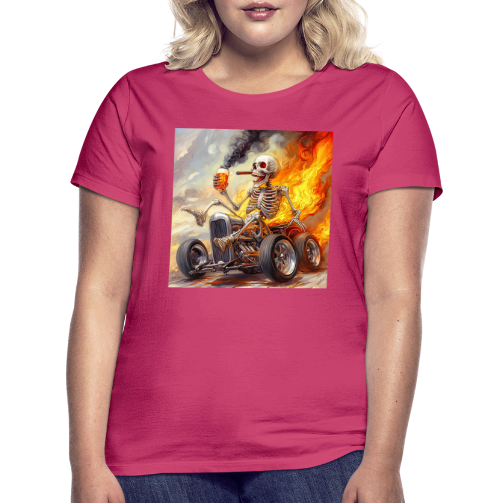 Knekta Krash, T-shirt dam - azalea