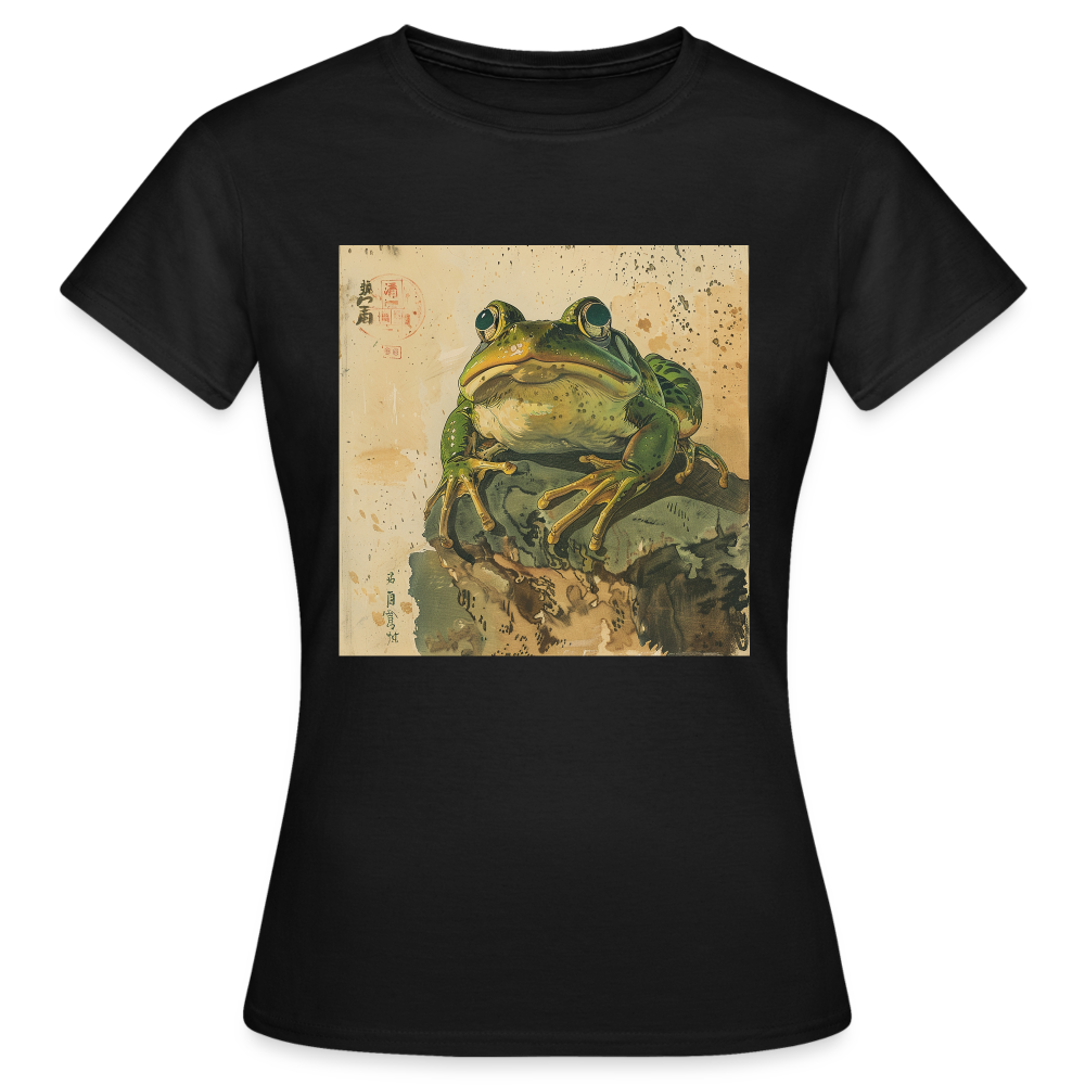Grodan i Skymningen, T-shirt dam - svart