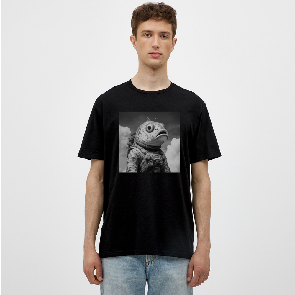 En ensam simtur i universum, T-shirt herr - svart