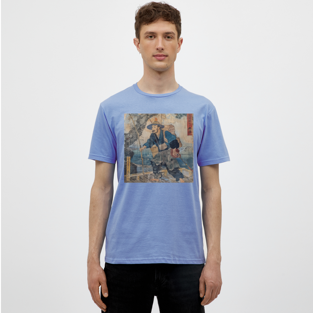 Fiskaren som bytte karriär, T-shirt herr - carolina blue
