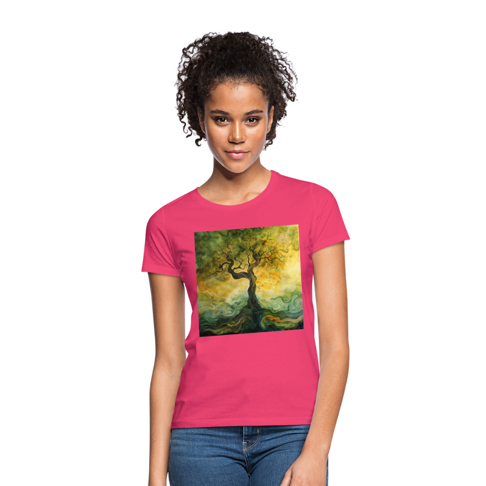 Trädets visdom, T-shirt dam - azalea