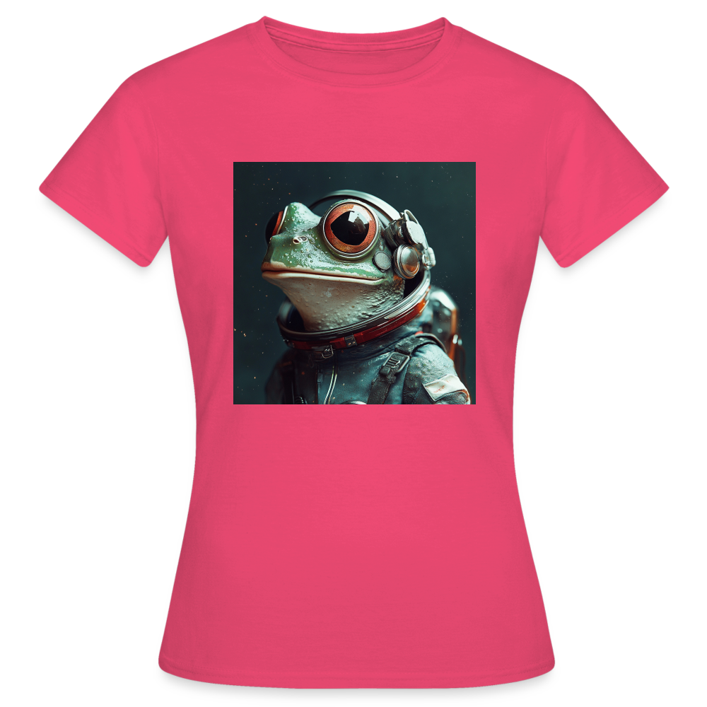 AstroFrog Amazonas, T-shirt dam - azalea