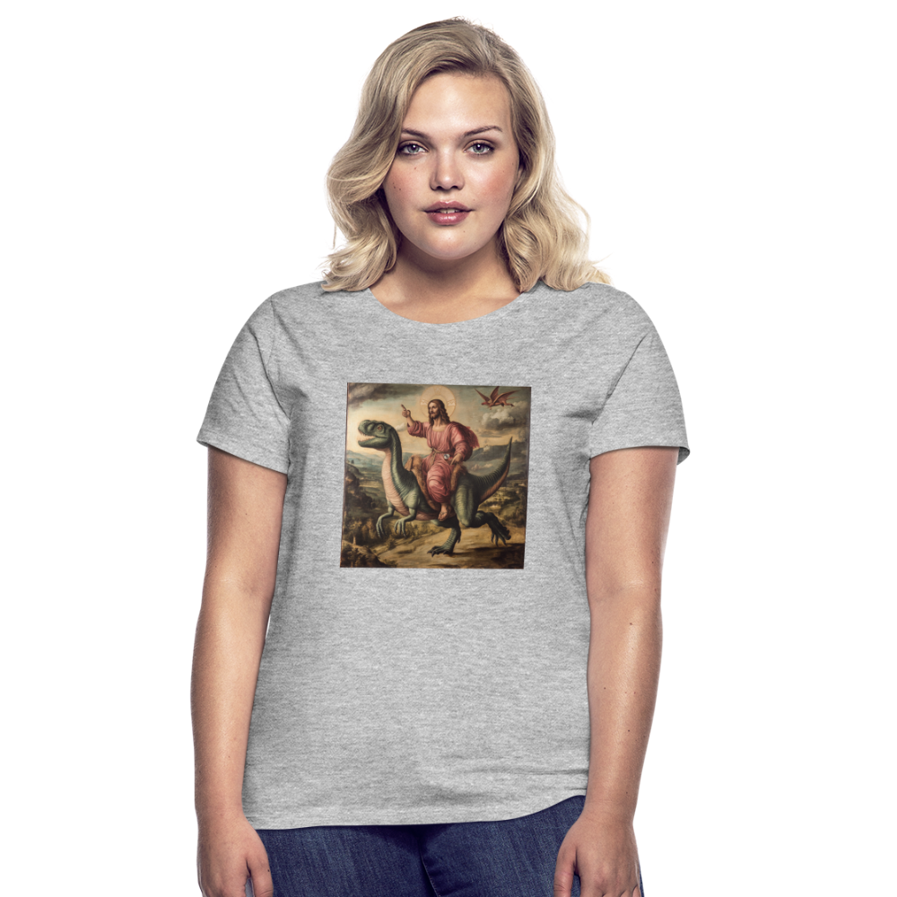 Ritten genom Tiden, T-shirt dam - gråmelerad