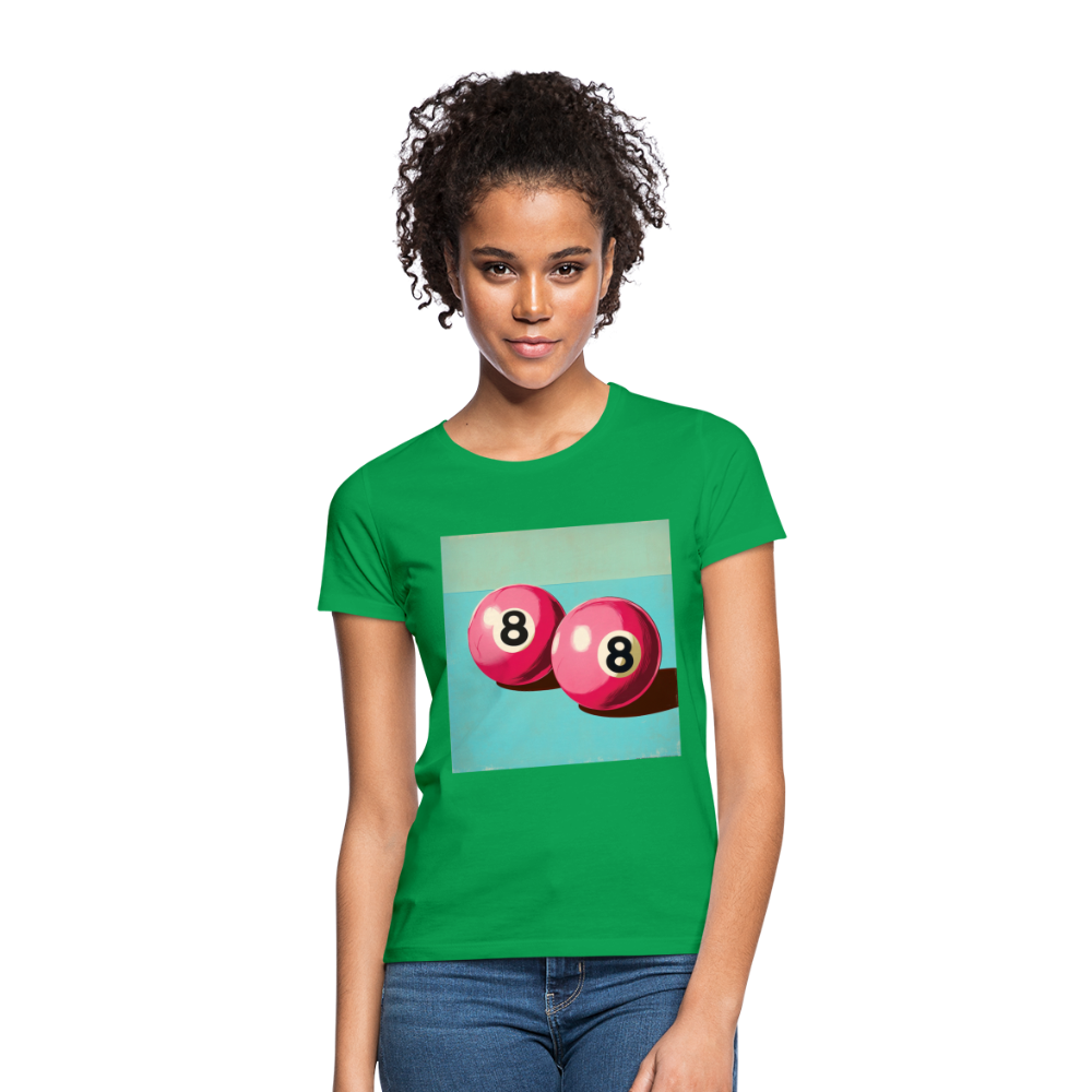 Rosa Rivaler, T-shirt dam - kellygrön