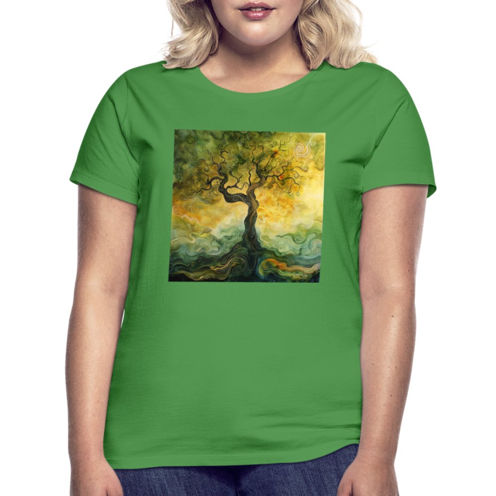 Trädets visdom, T-shirt dam - kellygrön