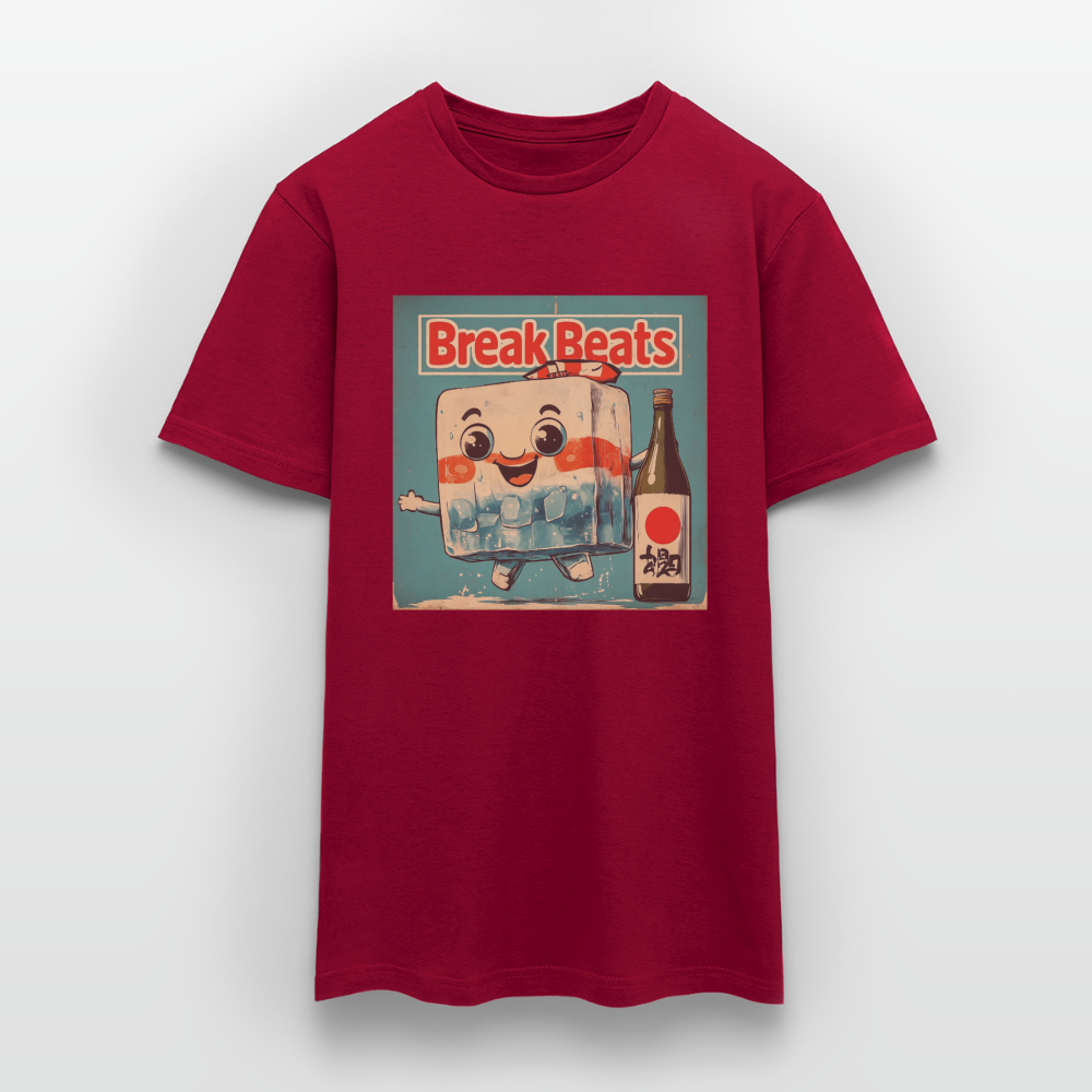 Nippon Break Beats, T-shirt herr - tegelröd