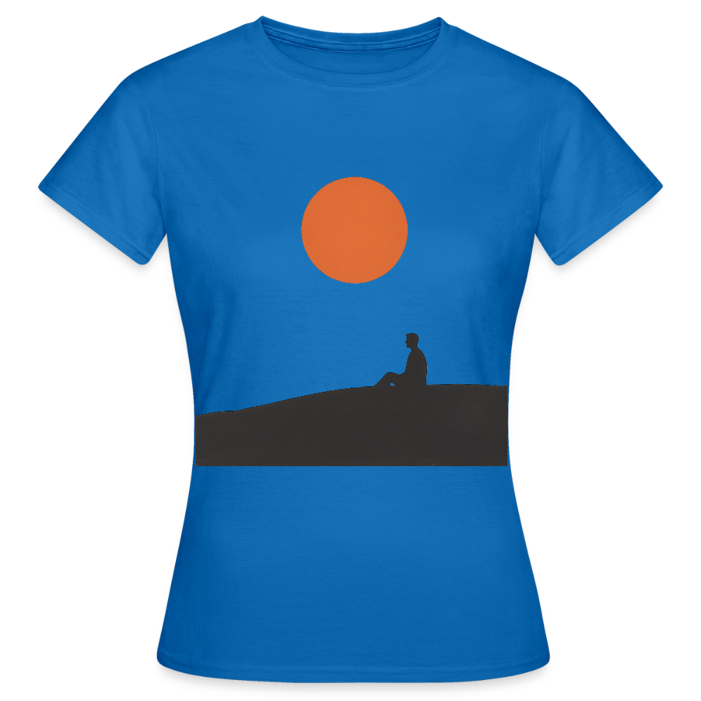 Under the sun, T-shirt dam - royalblå