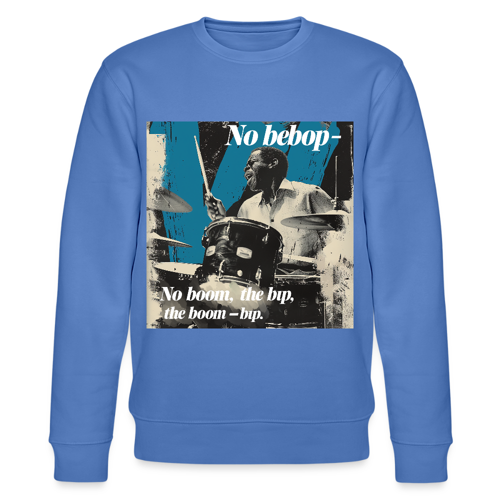 Push It Bebop, Ekologisk sweatshirt CHANGER unisex från Stanley/Stella - blå