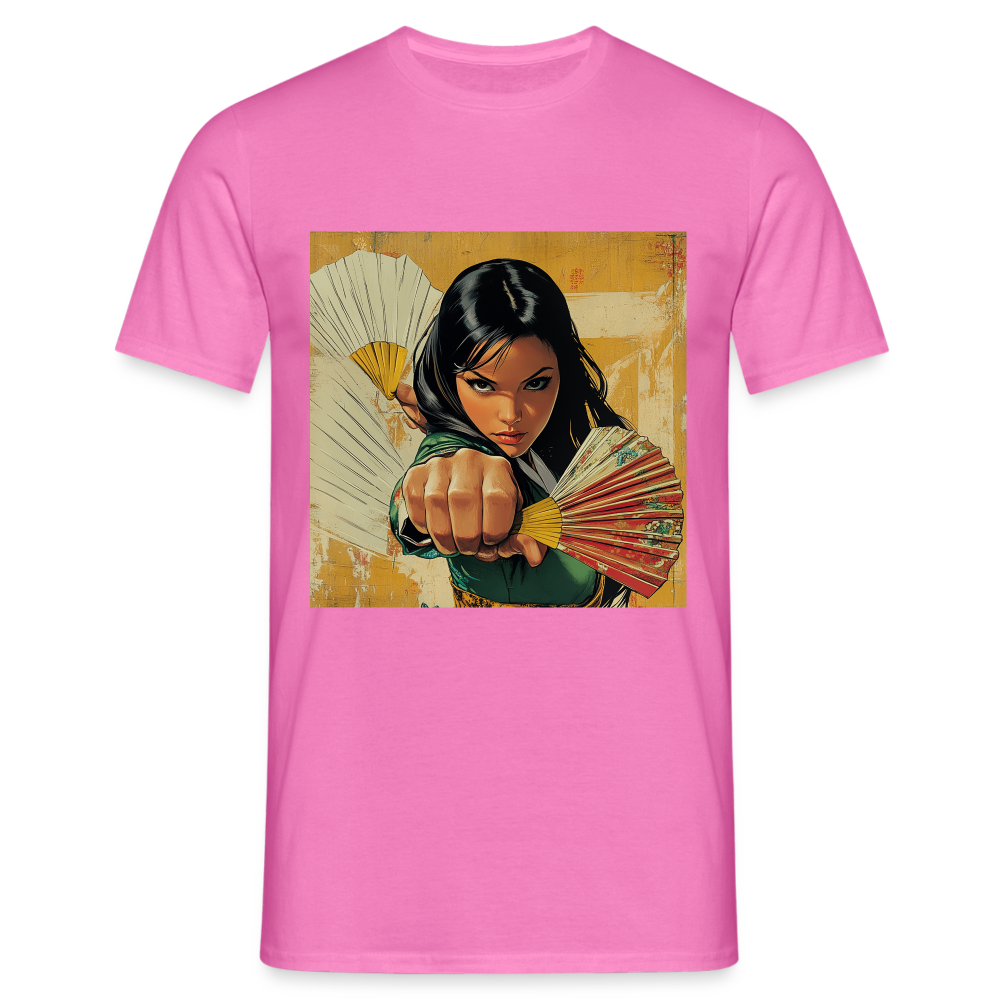 Blå Lotus, T-shirt herr - rosa