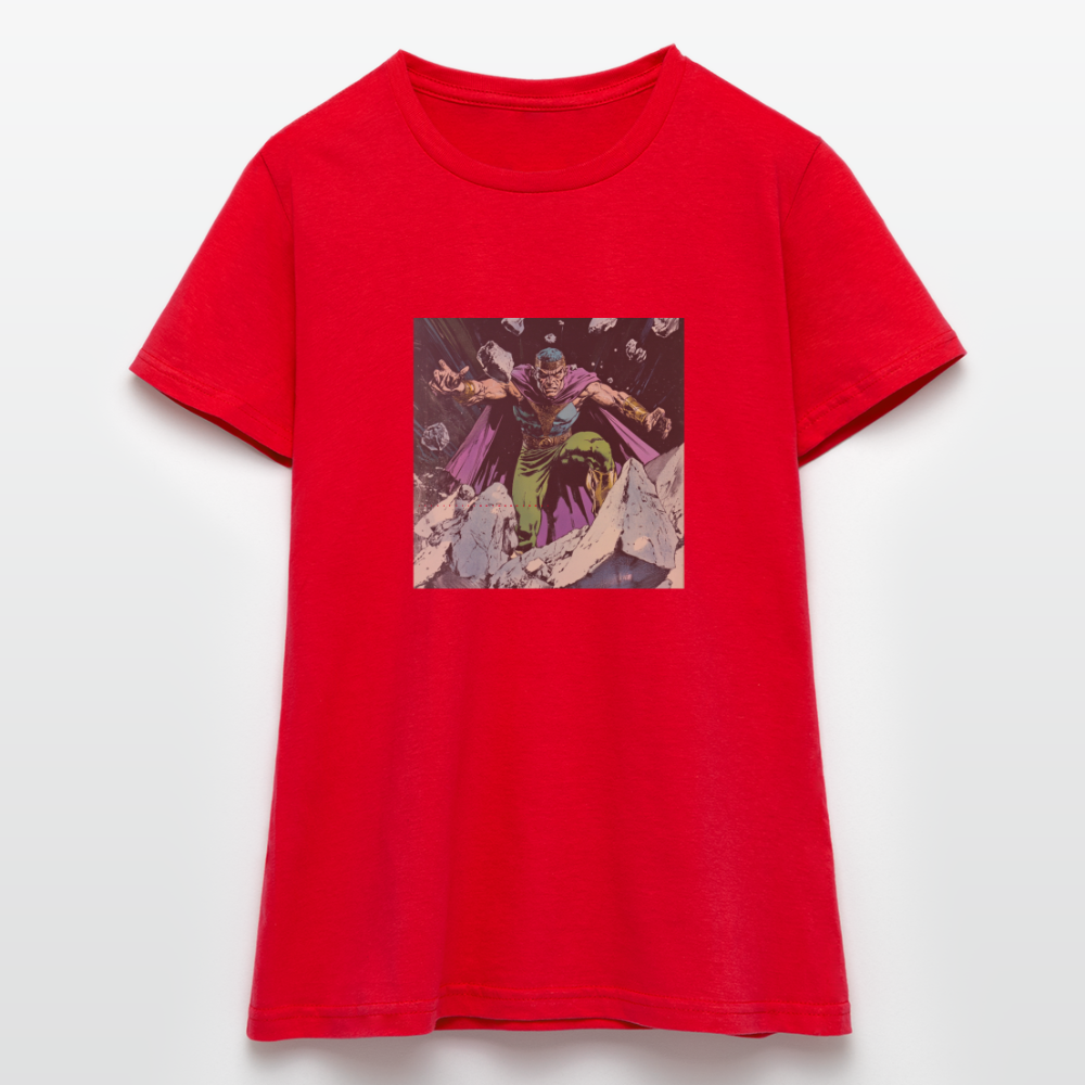 Granitus, T-shirt dam - röd