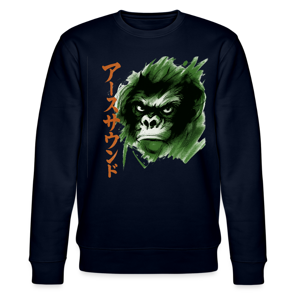 Earth Sound, Ekologisk sweatshirt CHANGER unisex från Stanley/Stella - marinblått