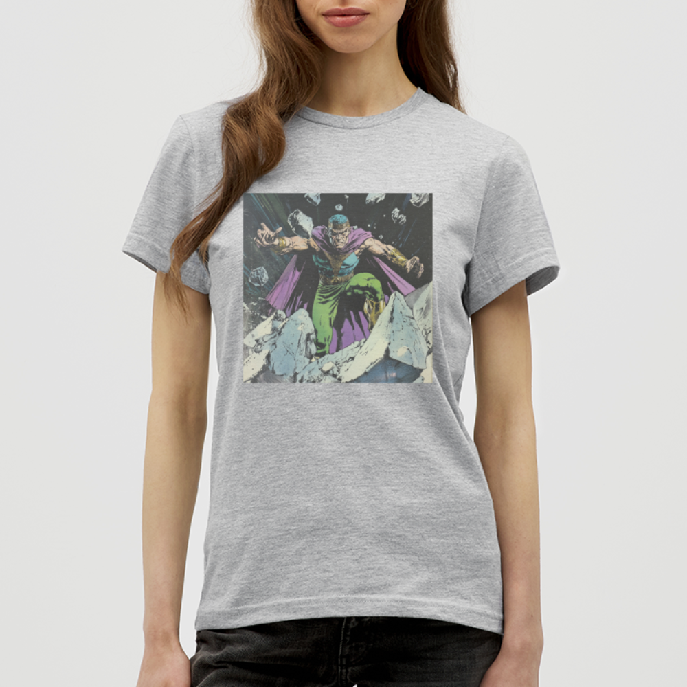 Granitus, T-shirt dam - gråmelerad