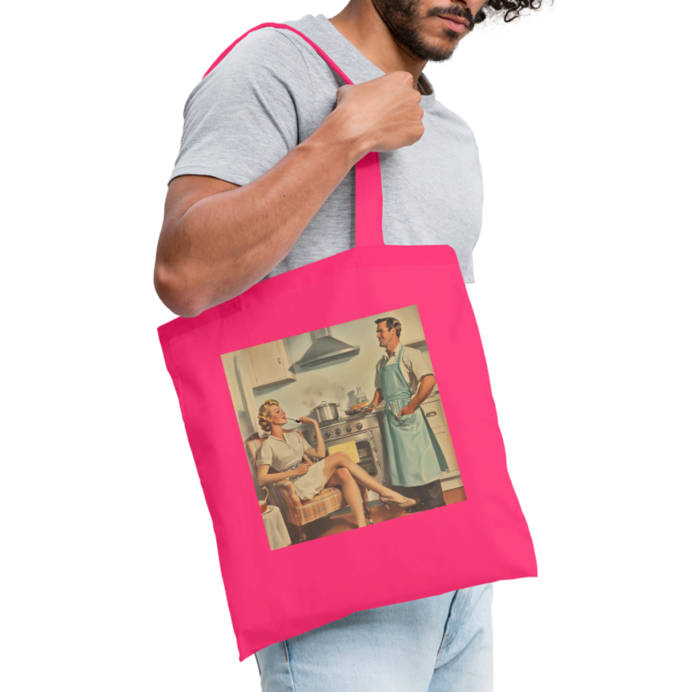 Äta bör man - annars dör man, Tygväska - azalea