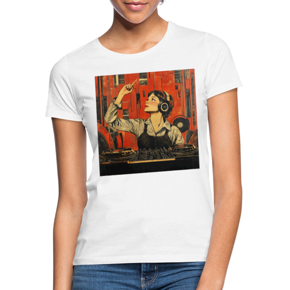 Revolutionens Rytm, T-shirt dam - vit