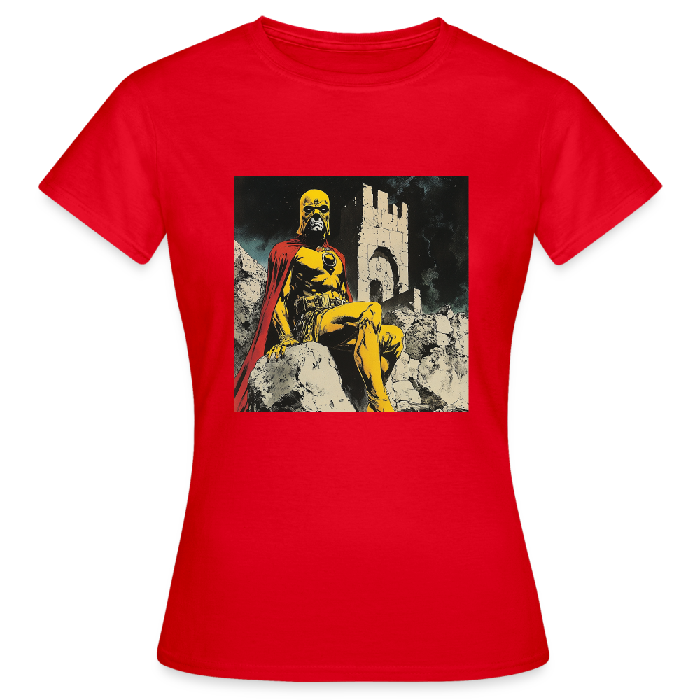 Orkalon, T-shirt dam - röd