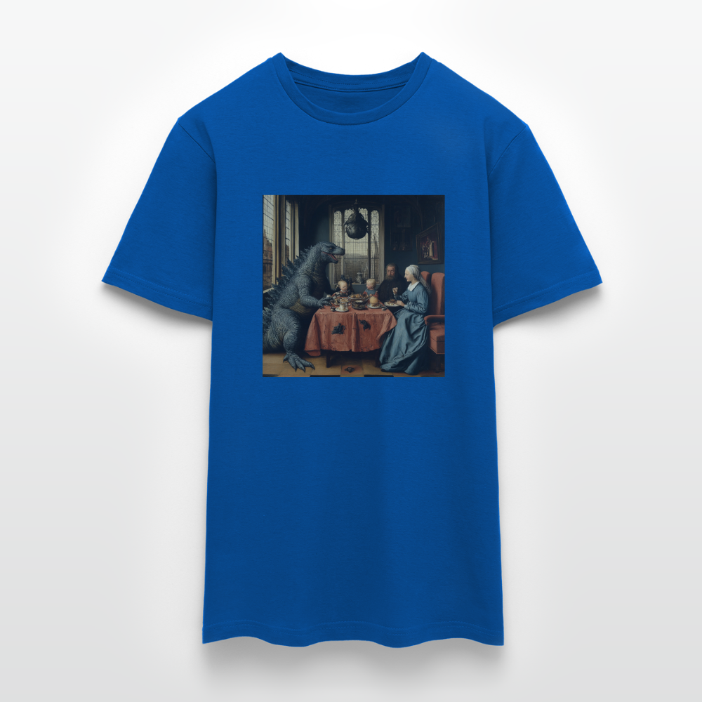 Familjens Fest med Gäst,T-shirt herr - kungsblå