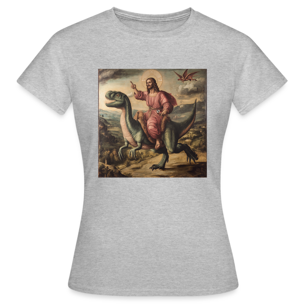 Ritten genom Tiden, T-shirt dam - gråmelerad