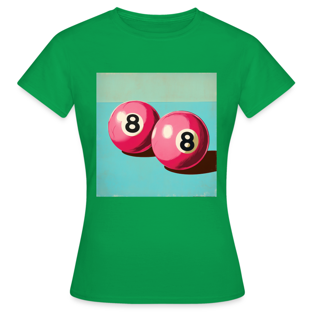 Rosa Rivaler, T-shirt dam - kellygrön