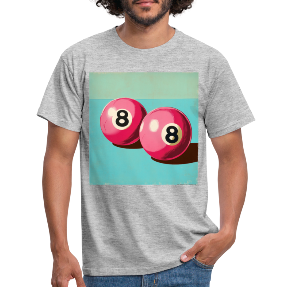 Rosa Rivaler, T-shirt herr - gråmelerad